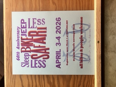 Moab Bike Safari print